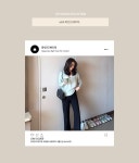 파인드에이치 루즈핏 브이넥 니트 [3color] 규리추천