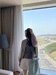 파인드에이치 뉴 오간자 블루종 점퍼 [3color] 규리강력추천