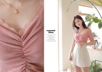 셔링볼륨업*tee/a0329 - 러블리 로맨틱룩 피오나 피오나