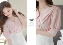 러블리이중카라 blouse/a0622 - 러블리 로맨틱룩 피오나 피오나