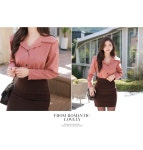 피치세일러*blouse/a0871 - 러블리 로맨틱룩 피오나 피오나