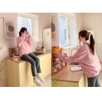 체리콕자수 기모 맨투맨 a1146 - 러블리 로맨틱룩 피오나 피오나