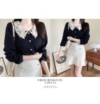 소피아 레이스카라 가디건티 a1314 - 러블리 로맨틱룩 피오나 피오나