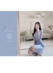 블루밍 스트라이프 랩원피스 a1499 - 러블리 로맨틱룩 피오나 피오나