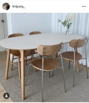 친한 언니 집 식탁 소재가 특이해서 사용하기 편한지 물어봤는데, 너무너무 편하다고 REVIEW - 플랫포인트 플랫포인트 flat point