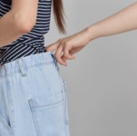 (텐셀진25탄) 여름 밴딩 핀턱 5부 반바지 (J2531)