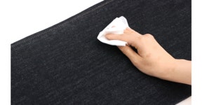여성 논페이드 핀턱 와이드 청바지 (J2548)