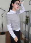 프롬뮤즈 [반팔/긴팔2type] essence slim shirt