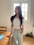 프롬뮤즈 [반팔ver.] basic off-shoulder tee