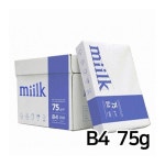 복사용지B4(밀크75g/500매X5권/BOX/한국제지) - 레드포인트