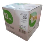 [신창메디칼] 채혈용주사기 10ml 21Gx1-1/4inch 100개입 - 특수주사기 | 아이마켓