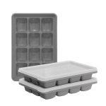 [창신리빙]칸칸이 아이스트레이(소분용기) 12구 그레이 2개/1PAC - 주방잡화 | 아이마켓