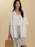 DINT - J2346 펀칭 셔츠 자켓