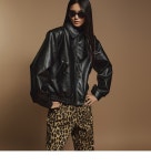 셀럽들의 선택, DINT - J2385 빈티지 레더 블루종 셀럽들의 선택, DINT