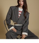 셀럽들의 선택, DINT - J2637 배색 패드 자켓 셀럽들의 선택, DINT