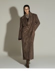 셀럽들의 선택, DINT - J2876 스웨이드 롱 코트 셀럽들의 선택, DINT