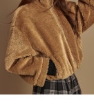 셀럽들의 선택, DINT - J2946 소프트 크롭 퍼 점퍼 셀럽들의 선택, DINT