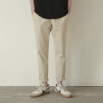 밴딩 테이퍼드핏 팬츠 (Beige) VP-313 - 즐거움의 시작, FUNSHOP 밴딩 테이퍼드핏 팬츠 (Beige) VP-313 [펀샵]
