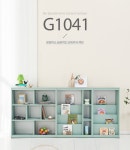 G1041 4단 전면 책장 600 | 돈버는 쇼핑 도매꾹 [도매꾹] G1041 4단 전면 책장 600