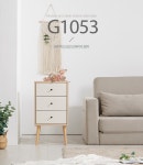 G1053 3단 서랍 협탁 400 | 돈버는 쇼핑 도매꾹 [도매꾹] G1053 3단 서랍 협탁 400