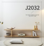 J2032 2단 선반형 원목 거실장 1800 | 돈버는 쇼핑 도매꾹 [도매꾹] J2032 2단 선반형 원목 거실장 1800