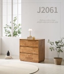 J2061 고무나무 3단 서랍장 800 | 돈버는 쇼핑 도매꾹 [도매꾹] J2061 고무나무 3단 서랍장 800