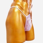 国産再入荷 Bad Daddy セクシーメンズサック（S-003）ホワイト 2JT-LM056 woolf.or.kr