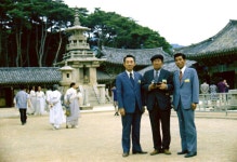 언론인 경상북도 새마을산업 시찰상세 | 사진기록