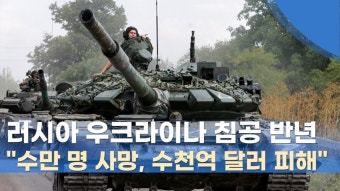 러시아 우크라이나 침공 반년 