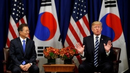 미한일 정상 북핵공조 모색...중국 신용등급 강등