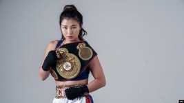 [뉴스풍경] WBA 여자 세계챔피언 탈북민 출신 권투선수, 미국 진출 앞둬