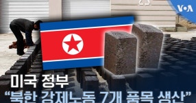 미국 정부 “북한 강제노동 7개 품목 생산”