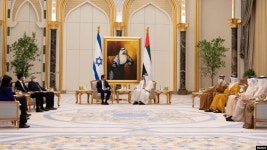 UAE, 이스라엘 대통령 방문 중 후티반군 미사일 요격 UAE, 이스라엘 대통령 방문 중 후티반군 미사일 요격