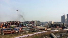 중국 동부 화학공장 폭발, 1 명 사망