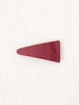 [지지]triangle hair pin - red wine [W CONCEPT]