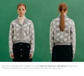 [제너럴 아이디어]숄 카라 플라워 가디건 [GREY] / W22W06203 [W CONCEPT]