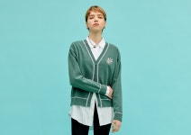 [제너럴 아이디어]체크 플라워 가디건 [GREEN] / S22A06031 [W CONCEPT]