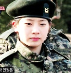 부사관 시절 다현이