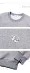 고스트리퍼블릭 주니어(GHOST REPUBLIC JUNIOR) 고스트 고트 주니어 오버핏 맨투맨 티셔츠 그레이 JMT-J1126 - 35,000 | 무신사 스토어