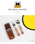 1등캐릭터쇼핑몰 글루미 캐릭터몰의 자체브랜드/팬콧 소리안나는 꼬마 스푼포크세트 수저세트/팬콧수저세트,팬콧스푼포크세트,유아동수저세트... 