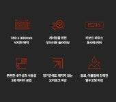 플레이기어 게이밍 마우스 장패드 키보드 마우스패드 PC방 카빈 M416 지브리, 780x300mm | 주식회사제이플러스씨앤씨 - 예스24