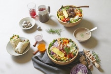 띵굴마켓 [샐러링] 비빔포케 [두부튀김/구운치킨/소이미트/생연어/새우관자/씨푸드올인원]