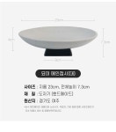 접시·플레이트 > 핸드메이드 굽높은 도자기 묘미 원형 메인접시 | 오늘의집 쇼핑 핸드메이드 굽높은 도자기 묘미 원형 메인접시