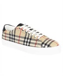 머스트잇(MUSTIT) - BURBERRY Bio-based Sole Vintage Check and Leather Sneakers (8043927) (바이오 베이스 솔 빈티지 체크 앤드 레더... 