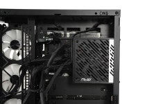 케이스가 선을 숨김. MSI MAG PANO 100L 프로젝트 제로 - 리뷰 / 사용기 - 기글하드웨어