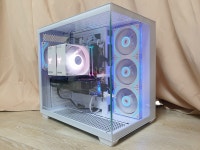 darkFlash DPF70 ARGB (화이트) PC 케이스 - 홍보 / 필테 - 기글하드웨어
