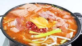 [박참봉부대찌개]송탄식 모듬 부대찌개 밀키트 1,460g (2~3인분) 간편식 / 의정부맛집 - 예스24