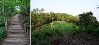 경기도 영남1길 `달래내고개길` … 천림산 봉수지, 달래내고개 서낭당터... 영남1길 `달래내고개길` … 천림산 봉수지, 달래내고개 서낭당터... 