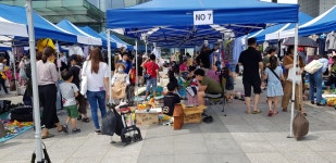 “벼룩시장으로 자원 재활용과 나눔의 가치 배워요” : : 경기도뉴스포털 “벼룩시장으로 자원 재활용과 나눔의 가치 배워요”
