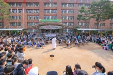 등굣길에 울려퍼진 우리 소리, 우리 가락 : 꿈나무기자단 : 경기도뉴스포털 등굣길에 울려퍼진 우리 소리, 우리 가락